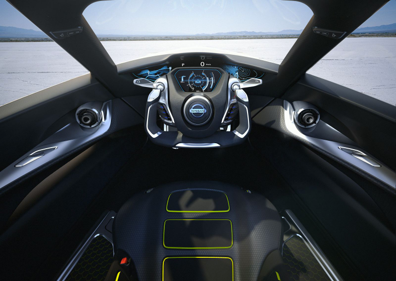 Illustration for article titled Nissan Bladeglider Concept: Leading Edge EV Technology Drives The Future